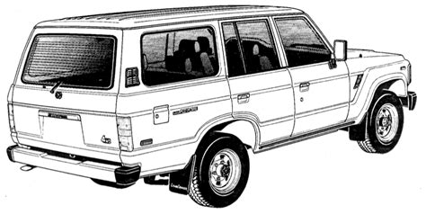 Free, printable and downloadable resources in jpg and pdf format. upbeat sitdown: PRINT & COLOR YOUR OWN LAND CRUISER