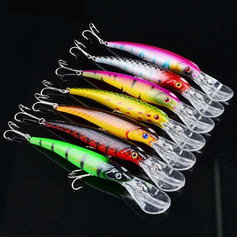 Find great saltwater fishing in southern louisiana. 7Pcs Saltwater Plastic Fishing lures Leurre Peche Deep sea ...