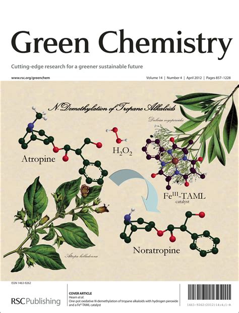 Green Chemistry Issue 4 Now Online Green Chemistry Blog
