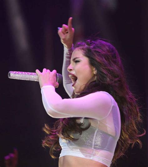 Selena Gomez Performing Stars Dance Tour In Buffalo