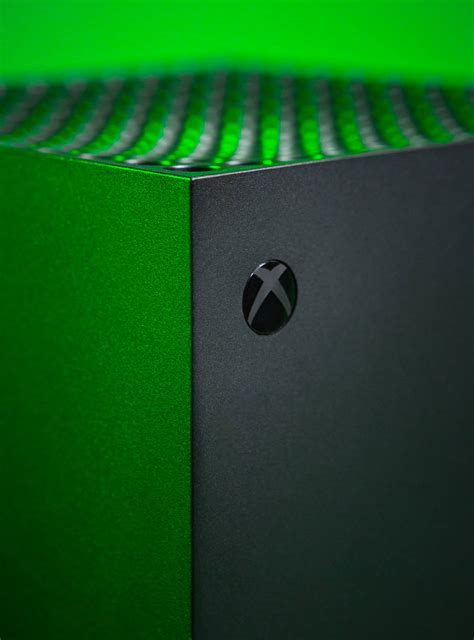 Download Green Xbox One X Console Wallpaper