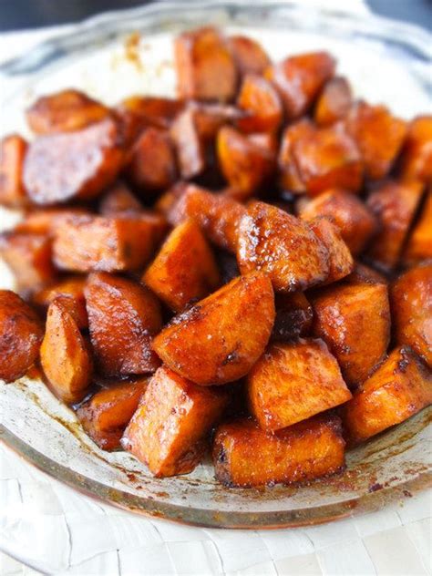 Until next time… eat deliciously! Candied Yams | Cubed sweet potatoes, Food, Soul food