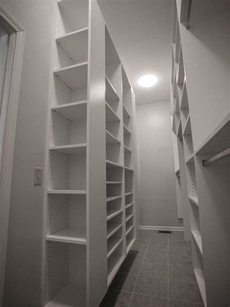 4'4 wide 12' long 10' heigh. Narrow Walk In Closet Ideas, Pictures, Remodel and Decor
