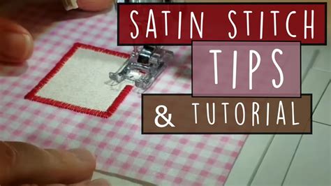Machine Satin Stitch Tips How To Stitch Curves Corners And Points
