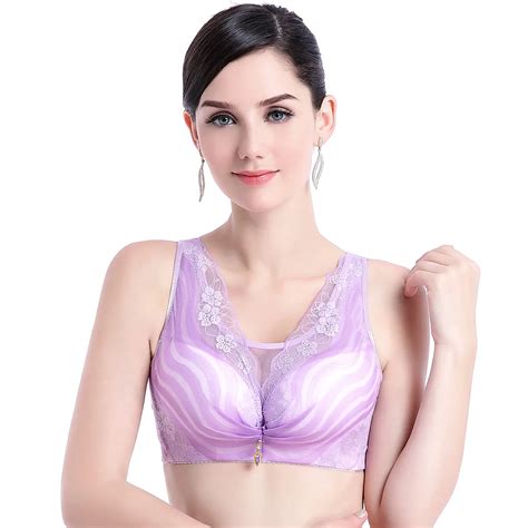 No Rims Women Cotton Bra Lace Adjustment Type Gather Padded Stretch Casual Mature Vest Tube