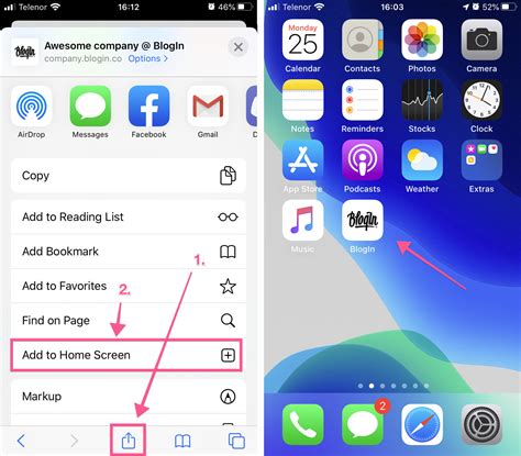 How To Add Blogin To The Home Screen Of Your Smartphone Or Tablet Blogin