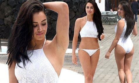 Geordie Shores Marnie Simpson Shows Off Her Toned Curves On Holiday Geordie Shore Marnie