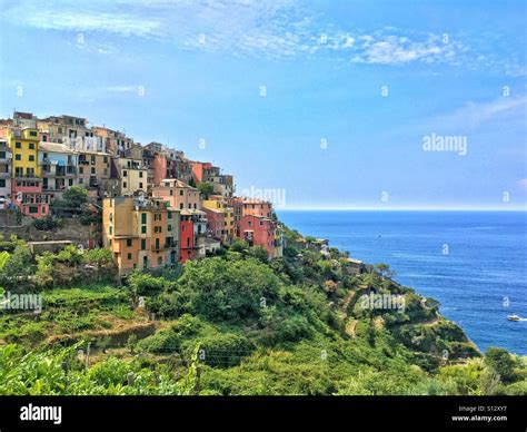 Corniglia Cinque Terre Stock Photo Alamy