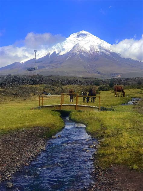 Volcán Cotopaxi Ecuador Natural Landmarks Landmarks