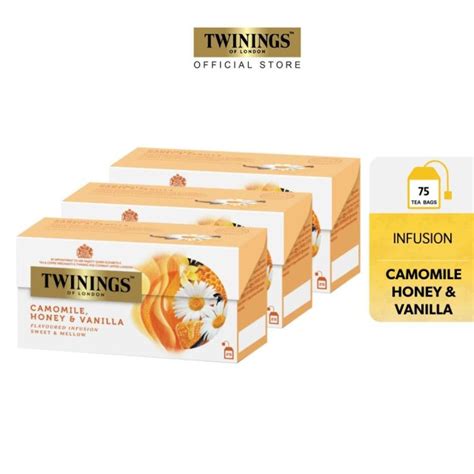 Twinings Camomile Honey And Vanilla 25s Bundle Of 3 Lazada Ph