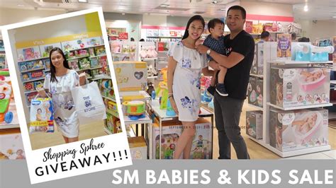 New Shopping Giveaway Sm Babies And Kids Sale Youtube