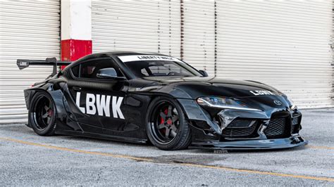 This Widebody Toyota Supra From Liberty Walk Is All About The Looks