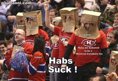 habs suck toronto maple leafs montreal canadiens sports jersey baseball cards funny friday