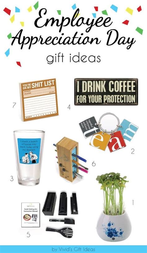 If you see someone going above and beyond and. 2016 Employee Appreciation Day Gift Ideas - Vivid's Gift Ideas