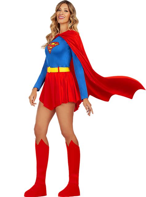 【返品送料無料】 Dc Comics Supergirl Tank Dress Rhinestone Logo Adult Costume Dcコミックススーパーガールタンクドレスライン