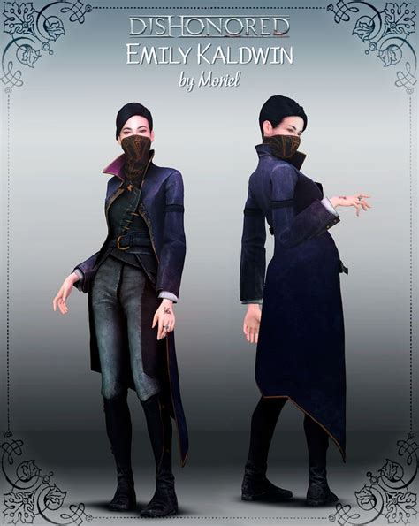 Updated Set Emily Kaldwin Dishonored 2 Moriel On Patreon Sims 4
