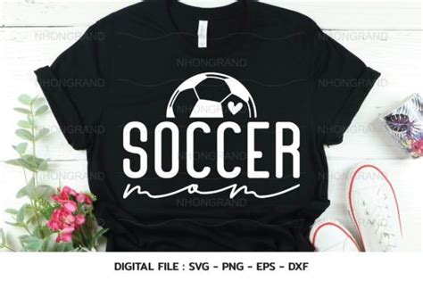 soccer mom cute with heart for mother s graphic by nhongrand · creative fabrica