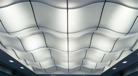 Ceiling tiles installed on the ceiling surface, and can be perfectly smooth, but contain on its surface and vivid color pattern. 3D Drop Ceiling Panels Give Home a Modern Look
