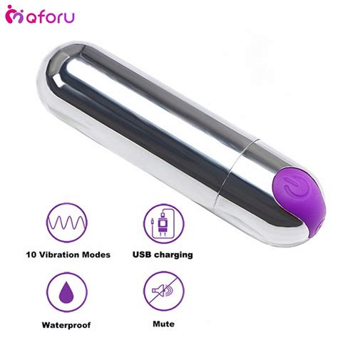 10 Speed Strong Mini Bullet Vibrators For Woman Sex Toys Usb Waterproof