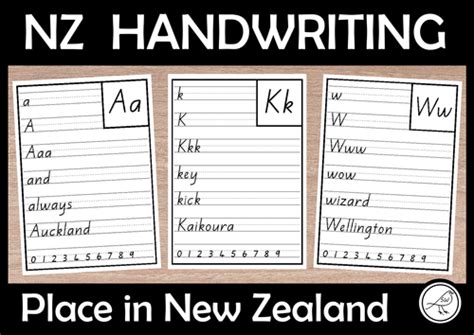 Free Handwriting Cards Printable Nz
