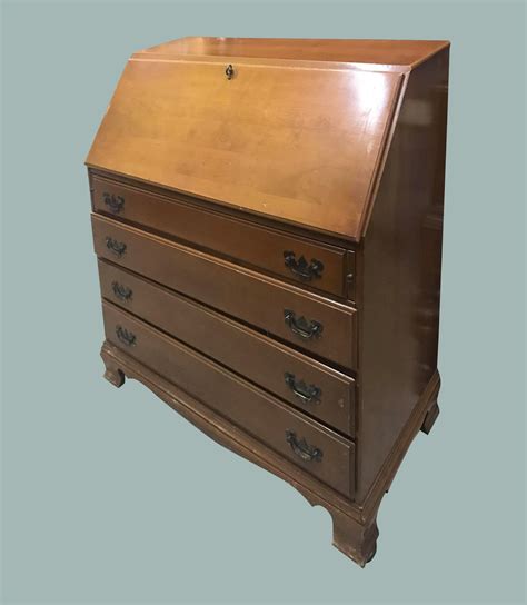 Uhuru Furniture And Collectibles Maple Secretary Desk 125 Sold