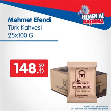 mehmet efendi türk kahvesi 25x100 g İndirimde market