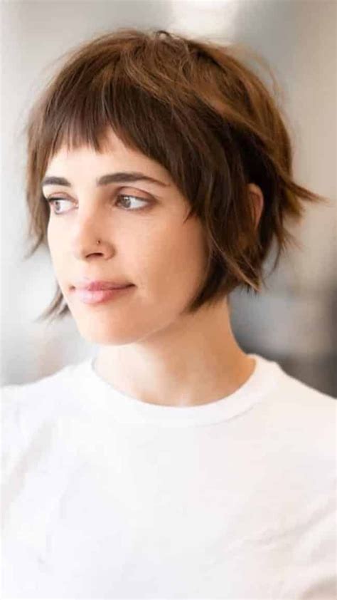 These 26 Short Shaggy Bob Haircuts Are The On Trend Look Right Now In