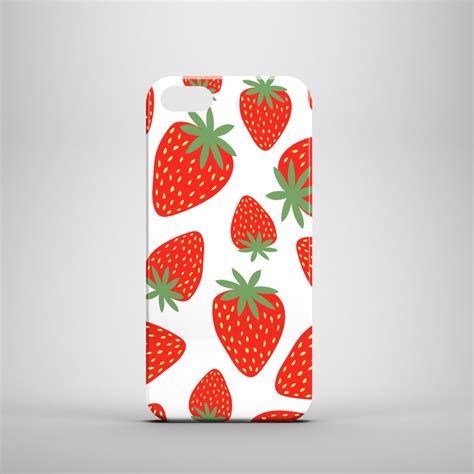 Strawberries Iphone 12 Case Iphone X Bright Iphone Se 2020 Etsy
