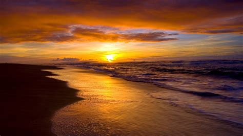 Hawaii Beach Sunrise Images Hd Wallpaper Desktop