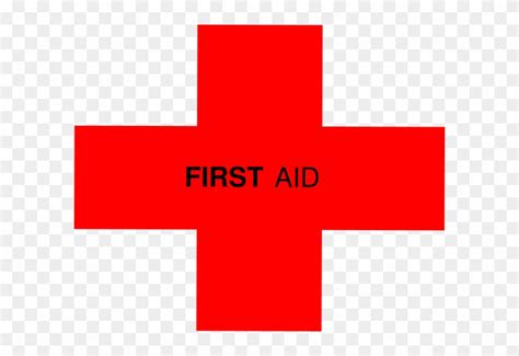Red Cross Clipart First Aid Box Doctor Plus Logo Png Free