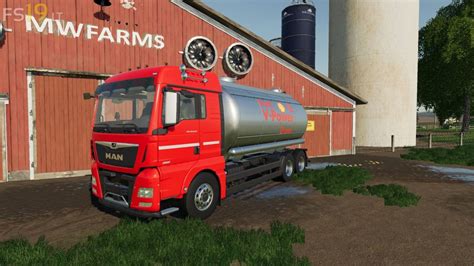 Man Tgx Tanker Truck V Fs Mods Farming Simulator Mods