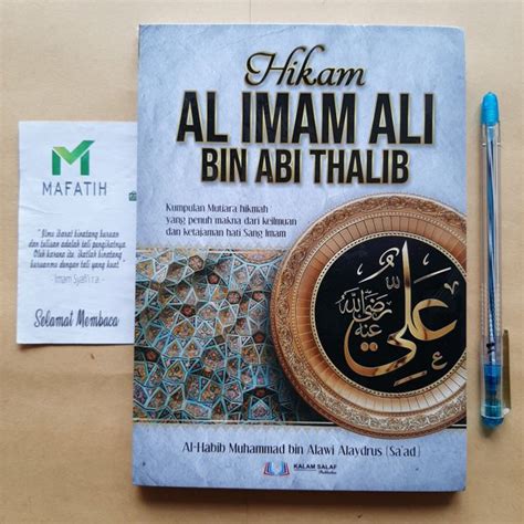 Jual Buku Hikam Al Imam Ali Bin Abi Thalib Di Lapak Toko Buku Mafatih