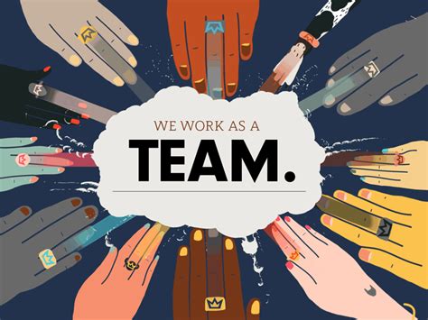 We work as a team by Tyler Morgan on Dribbble