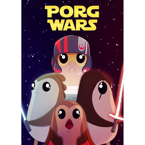 The Poster For Porg Wars Features Characters From Star Wars