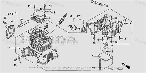 Honda Water Pumps Wx10 A4 Vin Wzbr 1000001 To Wzbr 1099999 Oem Parts Diagram For Crankcase Set