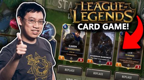 New League Of Legends Card Game Legends Of Runeterra Introduction