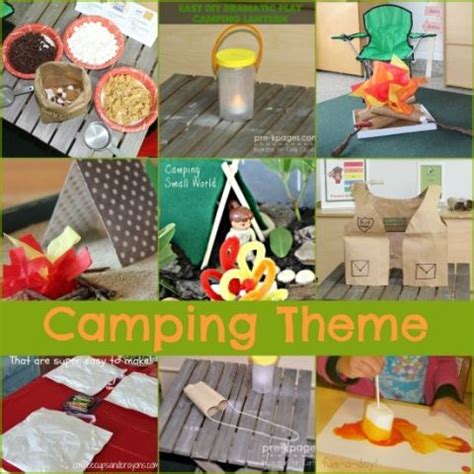 Children add their own ideas. Camping Theme Activities | Camping theme, Preschool summer ...