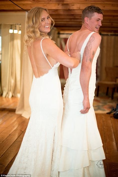 Hilarious Bride Makes Her Brother Take Her Place In Her Own Wedding