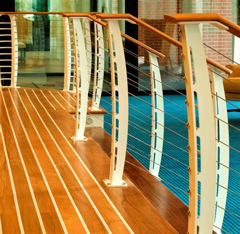 Cable handrail assemblies, handrail and trellis systems and rigging. Nautical Cable Railing Design - Hampton, VA | Cable ...