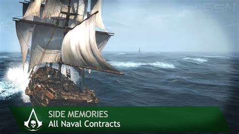 Assassin S Creed 4 Black Flag Side Memories All Naval Contracts