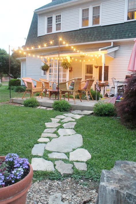 Whether you have a large backyard, a small patio, or a tiny balcony, string lights illuminate your outdoor space while adding sparkle and whimsy. 20 Amazing String Lights For Your Outdoor Patio | HomeMydesign