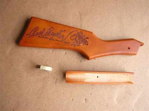 DAISY RED RYDER 1938B BB Gun Original Wood Stock Set EBay