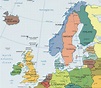 Map of Northern Europe, Undated In 1983 and later, I ~ mapdome