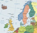 Map Of Northern Europe