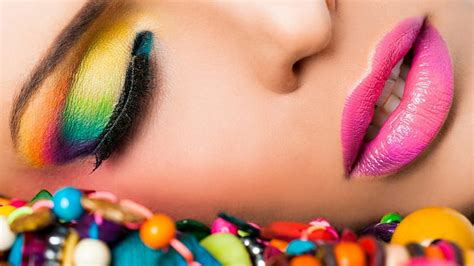 1366x768px Free Download Hd Wallpaper Women Model Colorful Face