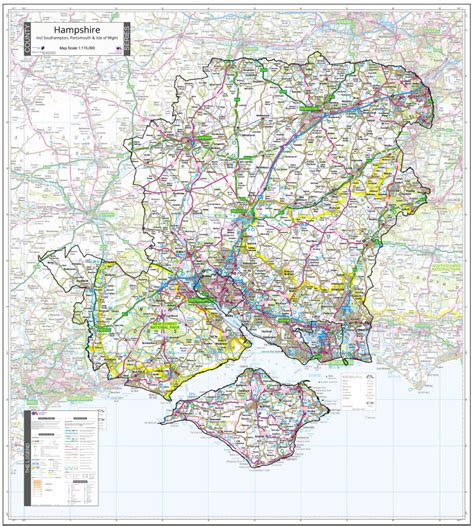 Hampshire County Map 2021 Map Logic