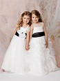 Little Bride Dresses | White flower girl dresses, Organza flower girl ...