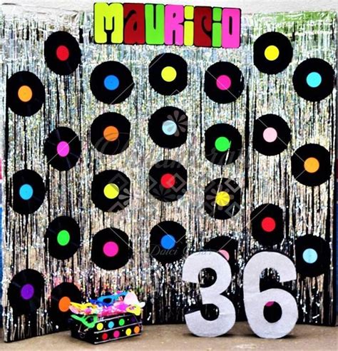 Backdrop 70s 70s Party Theme 80s Party Decorations 80s Theme Party
