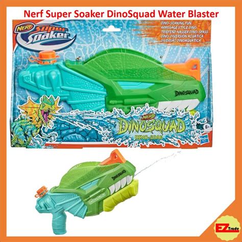 Hasbro Nerf Super Soaker Dinosquad Dino Soak Water Blaster Pump