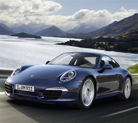 Porsche 911 Carrera Blue Sport Car Hd Wallpaper Pc ~ Free Download Hd